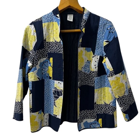 Alfred Dunner Quilted Patchwork Jacket 18W - Picture 7 of 8